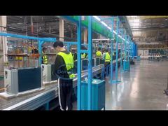 خط انتقال کولر گازی با تجهیزات تست